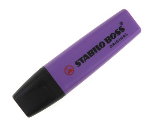Stabilo Boss Original Highlighter Purple Color Textmarker Anti-Dry 70-55