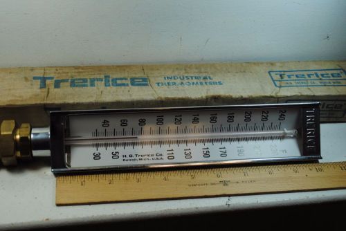 Trerice industrial thermometer 30-240 degrees for sale