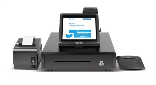 Retail POS - Monitor, Printer, Cash Drawer + More - integrated credit cards!