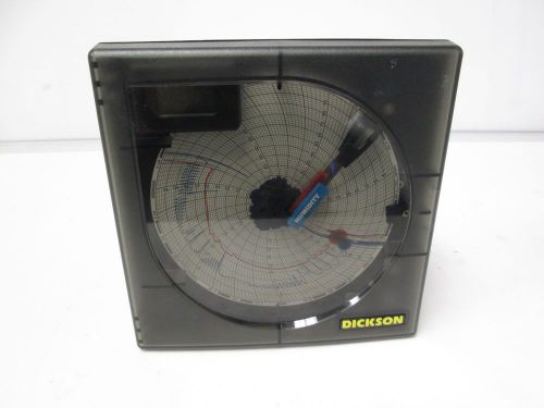 Dickson th623 chart recorder temperature &amp; humidity 24hr/7 day *for parts only* for sale