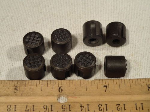 4pc FAIRLANE ROUND POSITIONING GRIPPER 1/2&#034; DIAMETER 1/2&#034; TALL #10-32 THREADS