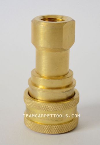 Female Quick Disconnect (QD) 1/4 Carpet Cleaning Wand Truckmount Valve