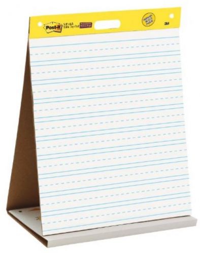 Post-it tabletop easel pad, 20 x 23-inches , white with primary lines, for sale