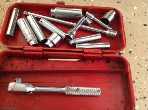 14 pc MAC lot with Ratchet and Sockets (t22)