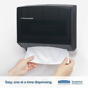 Kimberly-Clark 09215 In-Sight Scottfold Black Towel Dispenser (D5)