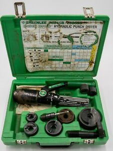 Greenlee 7806SB Quick Draw Hydraulic Punch Driver Kit *Please Read*