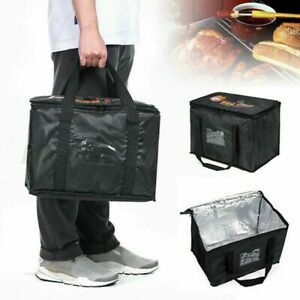 3 Size Insulated Food Delivery Bags Rucks Takeaway Thermal Warm/Cold Packages