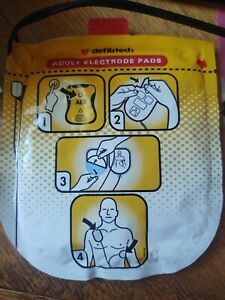 Defibtech Adult Electrode Pads - DDP-2001 For Lifeline View AED - New 