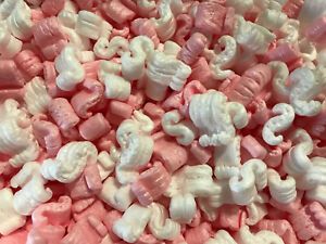 Packing Peanuts Shipping Anti Static Loose Fill 120 Gallons 16 Cubic Feet Pink