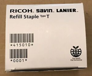 Genuine RICOH Savin Lanier Refill Staples Type T 415010 Only 1 Cartridges NIB