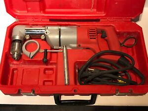 Milwaukee 1107-1 HD Right Angle Drill Cord 1/2 Electric Heavy Duty Case