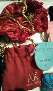Jewelry Bag Pouch Lot Holsted Tiffany AK Altec Lot