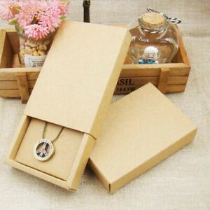 12 Pieces 1 Pack DIY Gift Box Wedding Candy Box Jewelry Earring Display 7