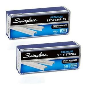Staples, S.F. 4, Premium, 1/4&#034; Length, 210/Strip, 5000/Box, 2 Pack 2 Boxes