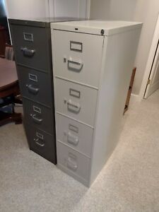 HON 4 Drawer Filing Cabinet (Color: Putty)