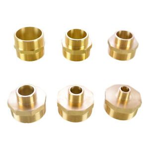 BSP 1/2&#034; 3/4&#034; 1&#034; 11/4&#034; -12/2&#034;  Brass Male Thread Pipe Fittings Connector Adapter