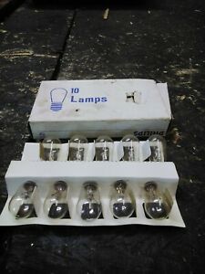 PHILIPS 10S6/10 INCANDESCENT LAMP 10W 250V Lot of 9