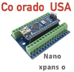 Nano Expansion Terminal Adapter Shield For Arduino Nano V3.0 ATMEGA328P AU Board