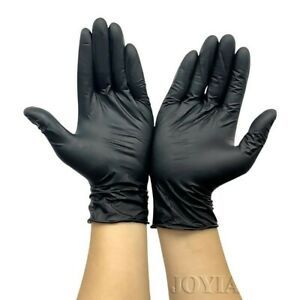 Premium Disposable Gloves Black 100 50 20 pcs Latex Free Powder Free Glove