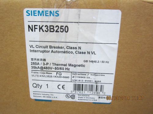 Siemens nfk3b250  **no reserve**  *nib*  *free shipping* *reduced* for sale