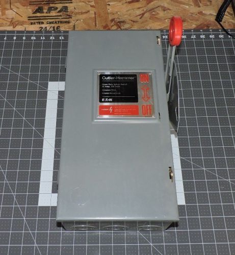 Eaton cutler hammer heavy duty safety switch dh321ngk 30 amp 250v for sale