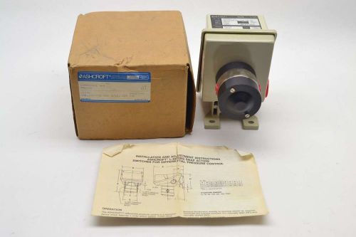 Ashcroft ldan4hv25 xk3 pressure viton 1/4in npt 125/250v-ac 30psi switch b374821 for sale