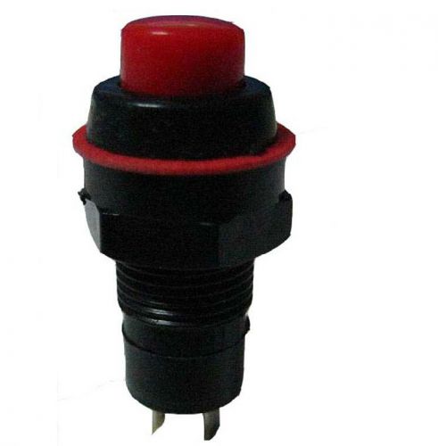 5pcs self-lock on/off lock push switch red ds-211 for sale