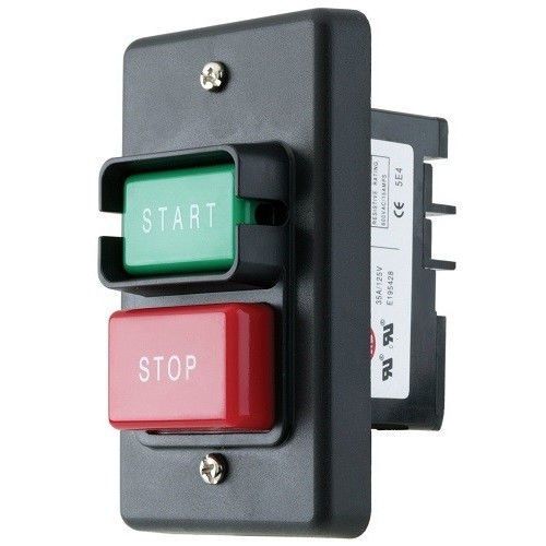 On-off switch start-stop push button woodstock d4157 110/220 single phase lock for sale