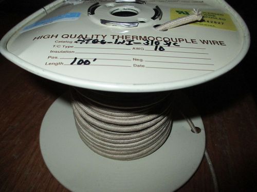 Omega HTGG-1NI-310S/C High Temperature Hook Up Wire 90ft.
