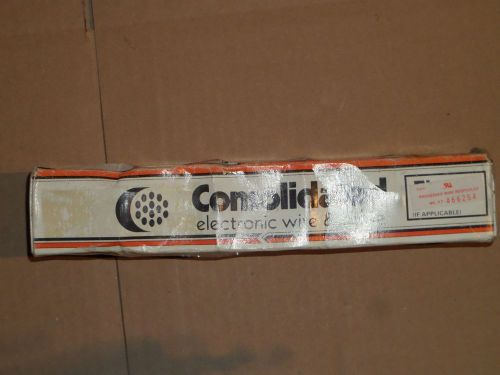 Lot 5 100&#039; consolidated electronic wire &amp; cable 9607 307-94 1213 22 19e s034335 for sale