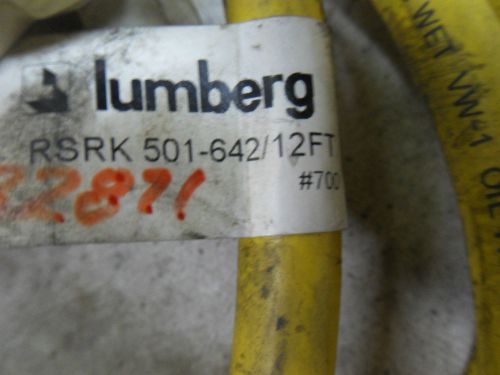 (T3) 1 LUMBERG RSRK-501-642/12F CABLE ASSEMBLY