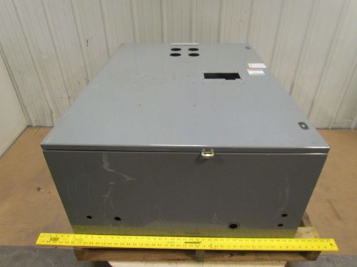 Wall mount electrical enclosure box single door 36&#034;wx48&#034;tx17-1/2&#034;d w/back board for sale