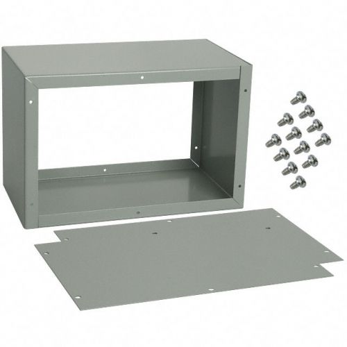 New Hammond Manufacturing 1415E Enclosure Box-Lid Desktop Steel Gray 9x6x5
