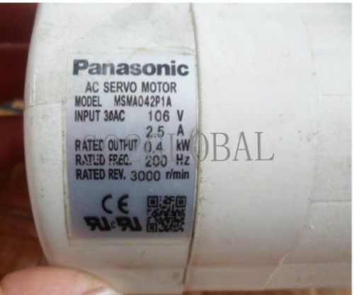 servo motor MSMA042P1A Panasonic Used  60 days warranty