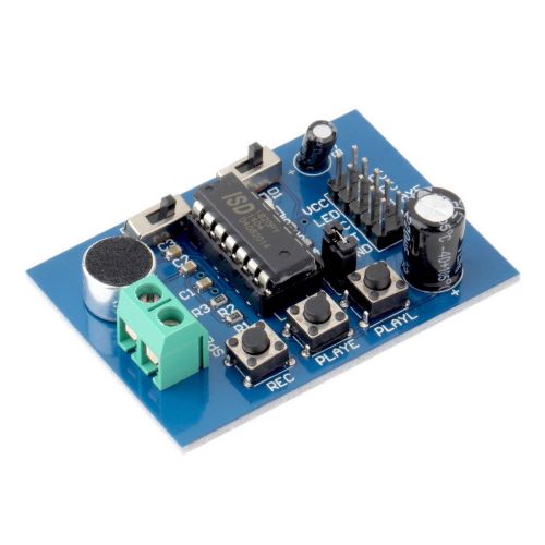 ISD1820 voice board sound recording Playback module on-board microphone M2