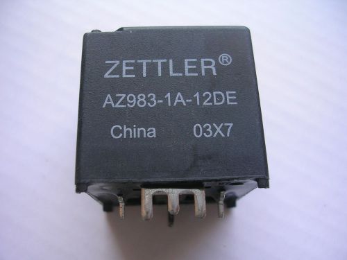 Lot of 5 ZETTLER POWER RELAY 12V DC coil 14VDC 80A  (1120W)   AZ983-1A-12DE