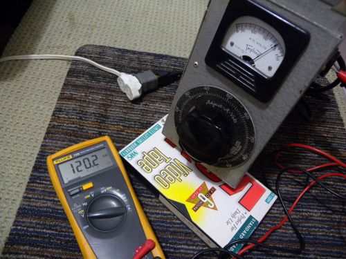 variac variable 120v in 0-140V with tested good. made in u.s.a