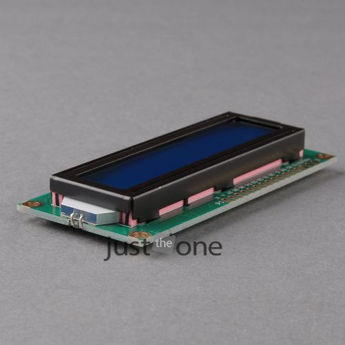 10pcs  1602 16x2 hd44780 character lcd display module lcm blue color blacklight for sale