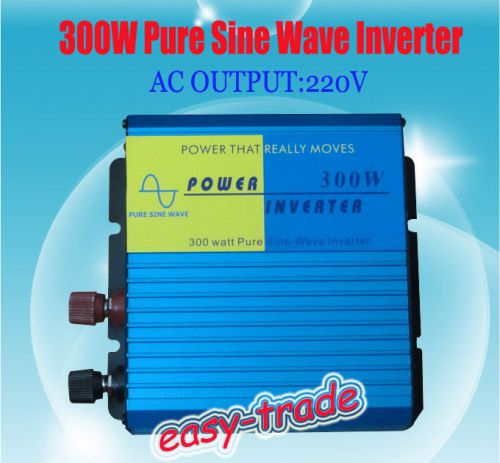 300w/1200w AC output: 220V  pure sine wave power inverter,300 watt PSW!!