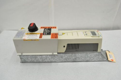 Abb ach550-pc-012a-4 3ph variable frequency ac 3hp? 480v 12a motor drive b227283 for sale