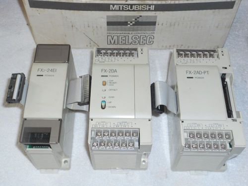 Mitsubishi FX-2DA, FX-2AD-PT &amp; FX2-24EI Modules - NEW/Old Stock!