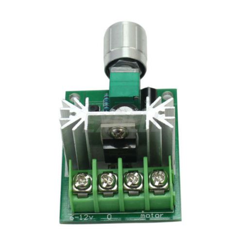 6-12v 6a 20khz pwm pulse width modulation dc motor speed controller new for sale