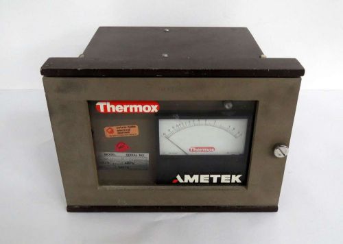 AMETEK TM-II THERMOX 115V-AC 3A AMP TRACE OXYGEN GAS ANALYZER B468822