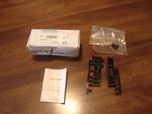SIEMENS NEW IN BOX 3RA1913-2A ASSEMBLY KIT CONTACTOR REV.
