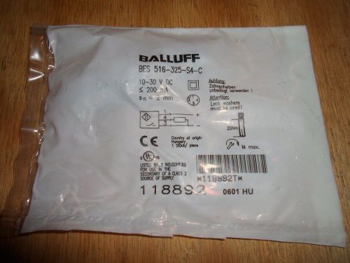 BALLUFF BAS 516-325-S4-C / 118892 PROX SWITCH (NEW IN PACKAGE)