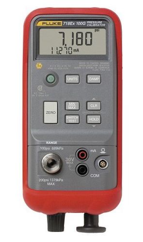 Fluke 718EX-300 Intrinsically Safe Pressure Calibrator PSIG