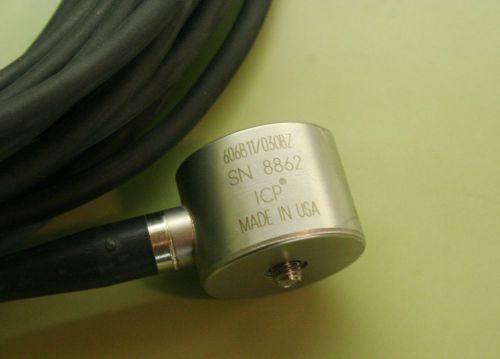 Pcb piezotronics imi accelerometer icp 606b11 100mv/g 10khz 30ft cable for sale