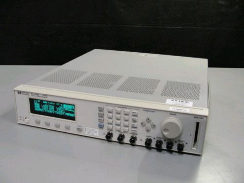 Agilent hp 81110a / 81111a pulse pattern generator: 2x 165 mhz output channels for sale