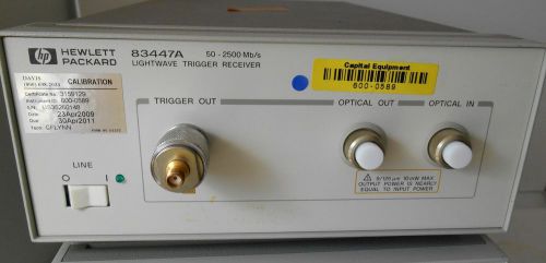 HP Agilent 83447A Lightwave Trigger