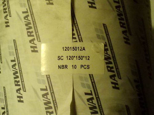 New Harwal A16213 Metric Oil Shaft Seal Quanity of 10 120mm x 150mm x 12mm